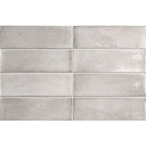 Equipe Coco Amber Grey 5cm x 15cm Wall Tile