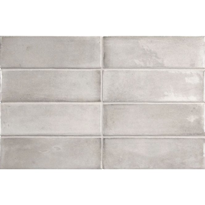 Equipe Coco Amber Grey 5cm x 15cm Wall Tile
