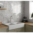 Equipe Coco Amber Grey 5cm x 15cm Wall Tile