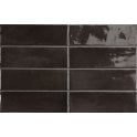 Equipe Coco Black Hat 5cm x 15cm Wall Tile