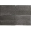 Equipe Coco Black Hat Matt 5cm x 15cm Wall Tile