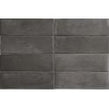 Equipe Coco Black Hat Matt 5cm x 15cm Wall Tile