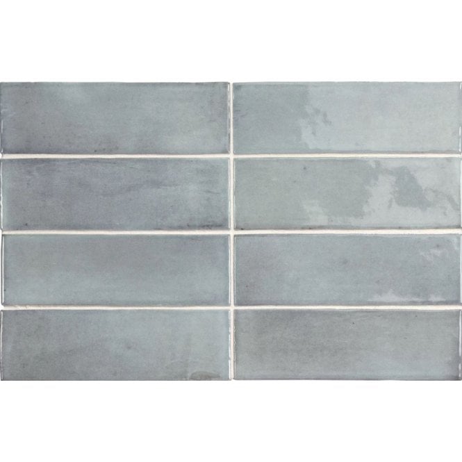 Equipe Coco Blue Grass 5cm x 15cm Wall Tile