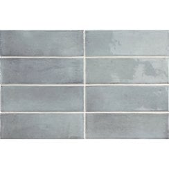 Equipe Coco Blue Grass 5cm x 15cm Wall Tile