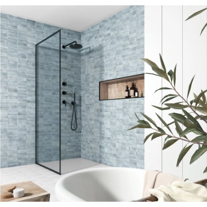 Equipe Coco Blue Grass 5cm x 15cm Wall Tile