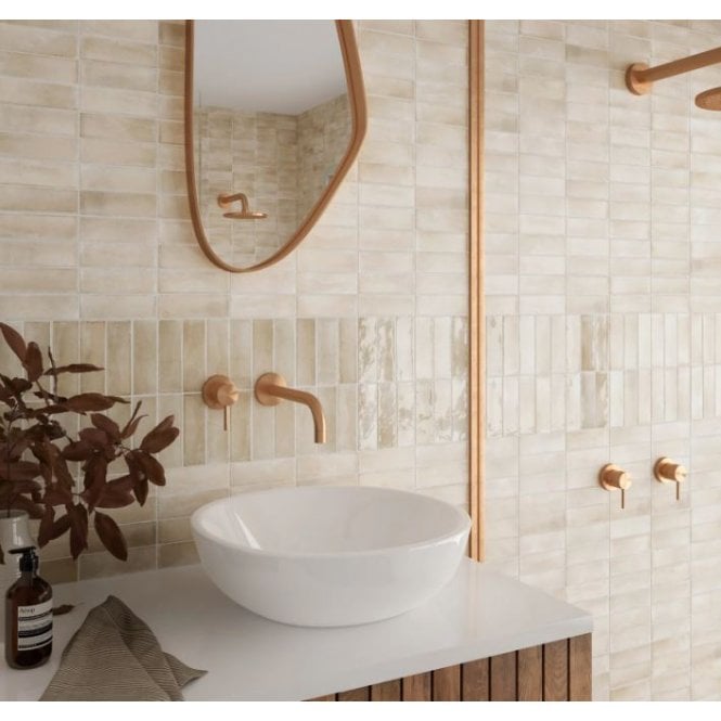 Equipe Coco Canvas 5cm x 15cm Wall Tile