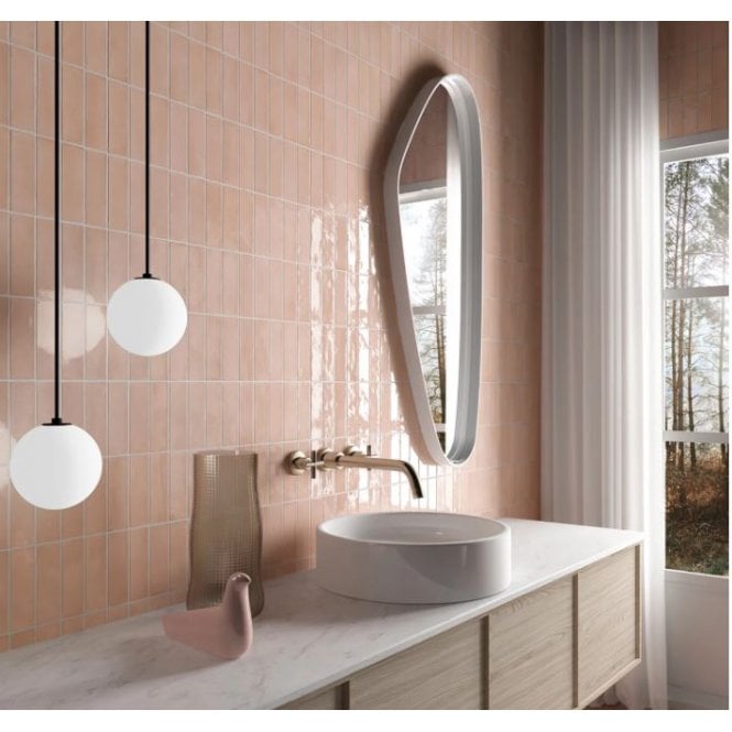 Equipe Coco Orchard Pink Matt 5cm x 15cm Wall & Floor Tile