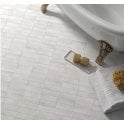 Equipe Coco White Matt 5cm x 15cm Wall Tile