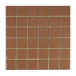 Coffee Large Square (5.2cm x 5.2cm) 32cm x 32cm Toto Mosaic