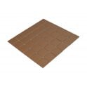 Coffee Large Square (5.2cm x 5.2cm) 32cm x 32cm Toto Mosaic