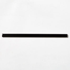 Colonial Quarter Round Black Brillo 1.5cm x 30cm Wall Tile