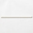 Colonial Quarter Round White Brillo 1.5cm x 30cm Wall Tile