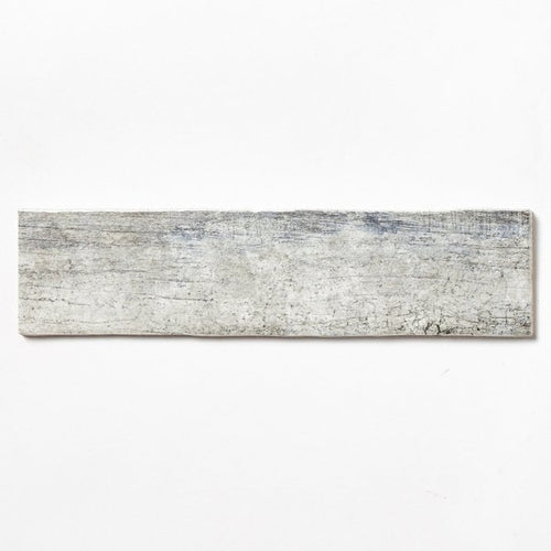 Cifre Ceramica Colonial Wood White Brillo 7.5cm x 30cm Wall Tile