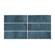 Como Blue 10cm x 30cm Wall Tile