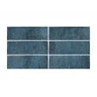 Como Blue 10cm x 30cm Wall Tile