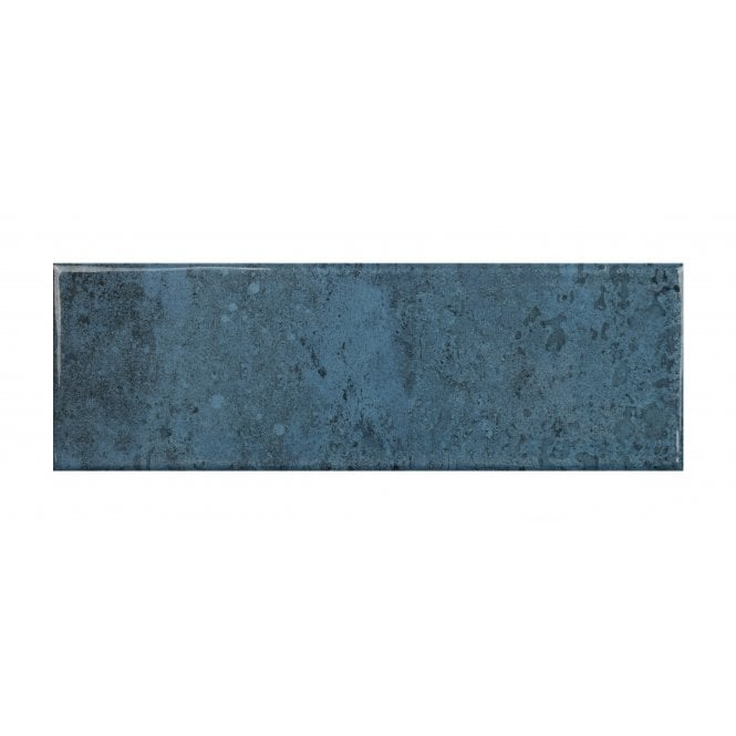 Como Blue 10cm x 30cm Wall Tile