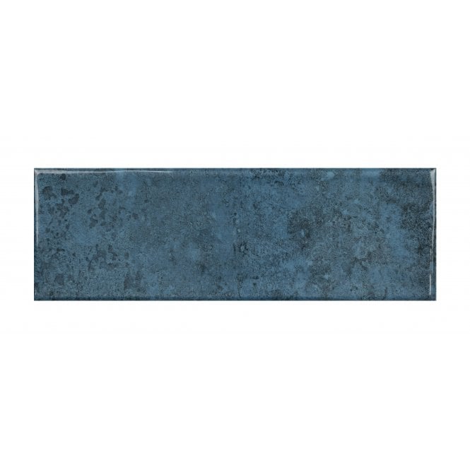 Como Blue 10cm x 30cm Wall Tile