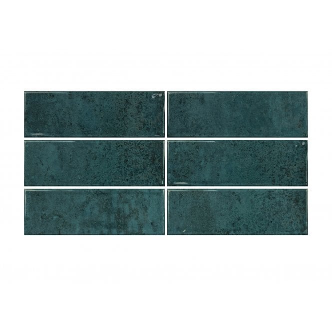 Como Green 10cm x 30cm Wall Tile