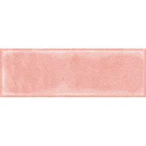 Como Pink 10cm x 30cm Wall Tile