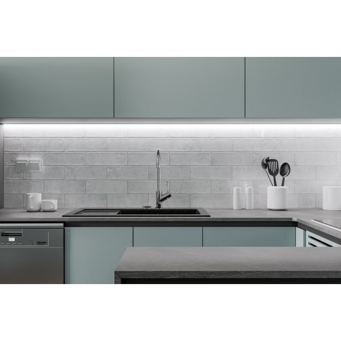Como White 10cm x 30cm Wall Tile