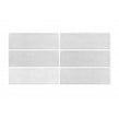 Como White 10cm x 30cm Wall Tile