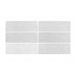 Como White 10cm x 30cm Wall Tile
