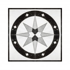 Compass 60cm x 60cm Floor Tile (4 tile set)