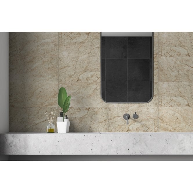 Cona Beige Gloss 25cm x 50cm Wall Tile