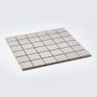 Concrete Flower Light Grey 29.7cm x 29.7cm Mosaic Tile