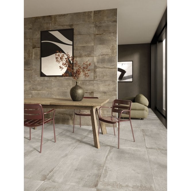 Italian Design Concrete Grey 60cm x 120cm Wall and Floor Tile