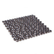 Convex Aluminium Gunpowder 29.2cm x 29.2cm Mosaic Tile