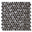 Convex Aluminium Silver 29.2cm x 29.2cm Mosaic Tile
