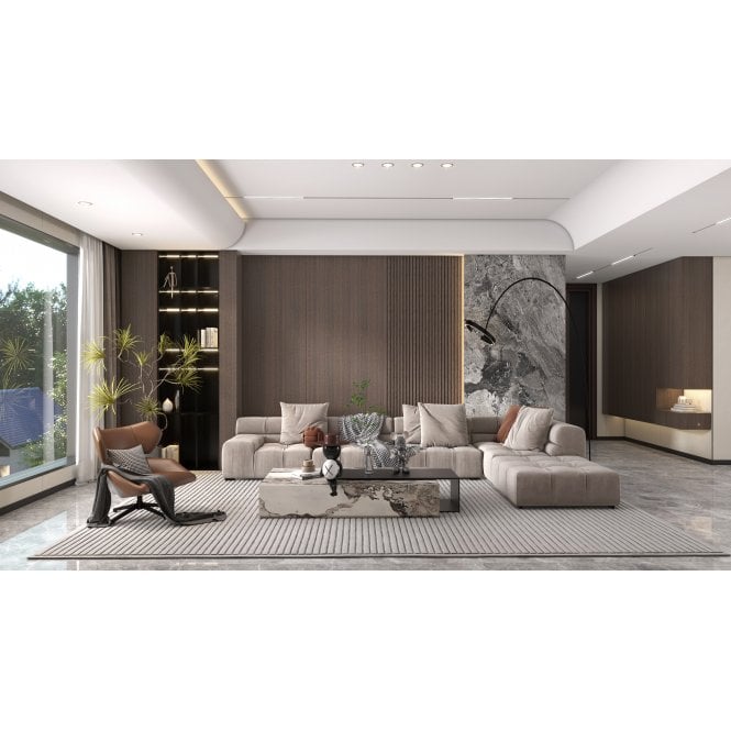 Copenhagen Walnut SPC 3D 16cm x 244cm x 12mm Wall Panel Box Deal