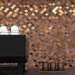 Copper Fan Mix 29cm x 29.6cm (6.2cm x 7.2cm) Mosaic Tile