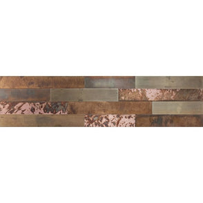 Copper Inferno 15cm x 60cm Peel & Stick Panel Tile