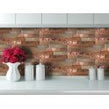 Copper Inferno 15cm x 60cm Peel & Stick Panel Tile