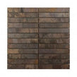 Copper Kit Kat Mix 29.8cm x 29.8cm (2.3cm x 14.7cm) Mosaic Tile