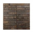Copper Kit Kat Mix 29.8cm x 29.8cm (2.3cm x 14.7cm) Mosaic Tile