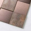 Copper Square Mix 30cm x 30cm (7.5cm x 7.5cm) Mosaic Tile