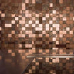 Copper Square Mix 30cm x 30cm (7.5cm x 7.5cm) Mosaic Tile