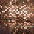Copper Square Mix 30cm x 30cm (7.5cm x 7.5cm) Mosaic Tile