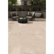 Coralstone Buff Brown 60cm x 120cm 2cm Slab Outdoor Tile Pallet Deal