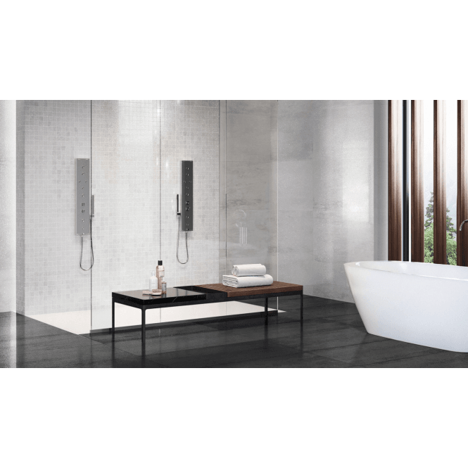 Cosmic Cloud White 60cm x 60cm Floor Tile