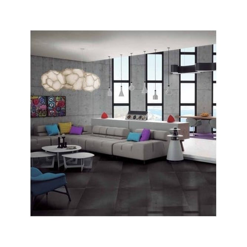 Azteca Ceramica Cosmic Sparkle Black 40cm x 80cm Wall & Floor Tile