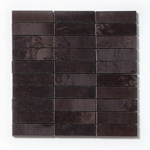 Azteca Ceramica Cosmos Lux Black Mosaic 30cm x 30cm Wall & Floor Tile