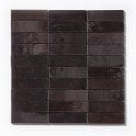 Azteca Ceramica Cosmos Lux Black Mosaic 30cm x 30cm Wall & Floor Tile