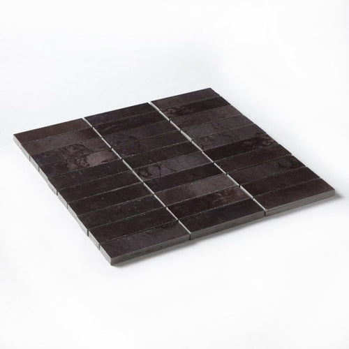 Azteca Ceramica Cosmos Lux Black Mosaic 30cm x 30cm Wall & Floor Tile