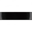 Equipe Costa Nova Gloss Black 5cm x 20cm Wall Tile