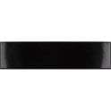 Equipe Costa Nova Gloss Black 5cm x 20cm Wall Tile