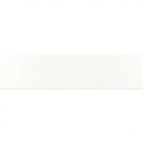 Equipe Costa Nova Gloss White 5cm x 20cm Wall Tile